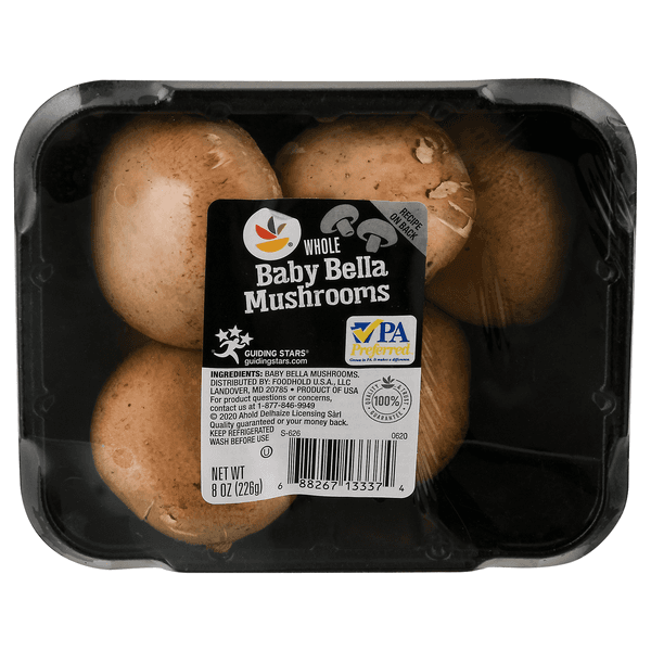 Stop & Shop Baby Bella Mushrooms Whole
