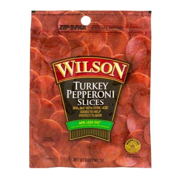 Wilson Pepperoni Turkey Sliced