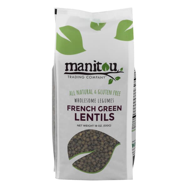 Manitou Trading Company French Green Lentils All Natural & Gluten Free
