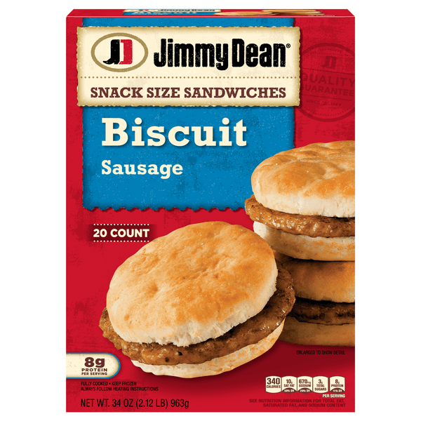 Jimmy Dean Sausage Biscuit Sandwich