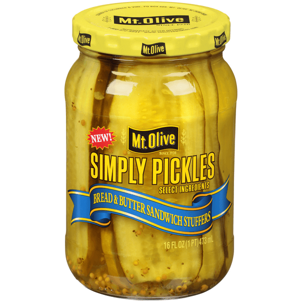 Mt. Olive Simply Pickles Bread & Butter Sandwich Stuffers