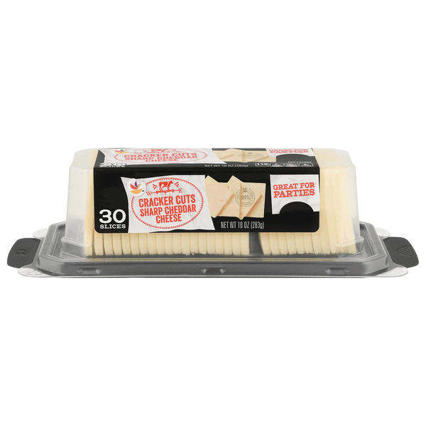 Stop & Shop Sharp White Cheddar Cheese Cracker Cuts