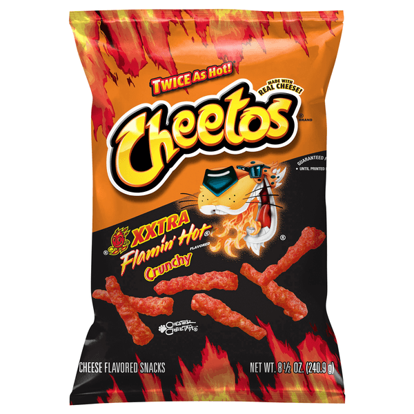 Is it Mushroom Free? Cheetos Snacks Cheese Flavored Crunchy Xxtra Flamin Hot