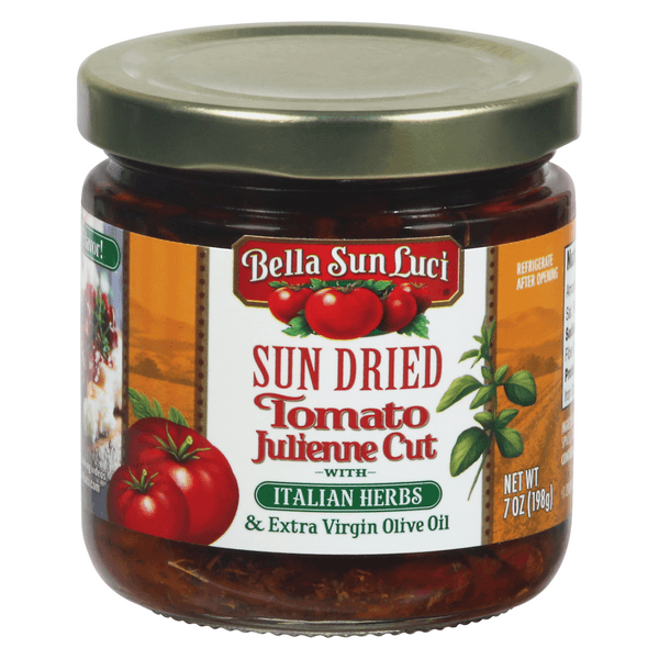Bella Sun Luci Sun Dried Tomato Julienne Cut W/Italian Herbs