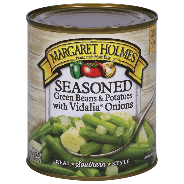 Margaret Holmes Seasoned Green Beans & Potatoes With Vidalia Onions