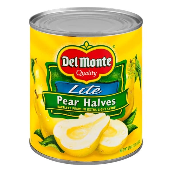 Del Monte Pear Halves Lite