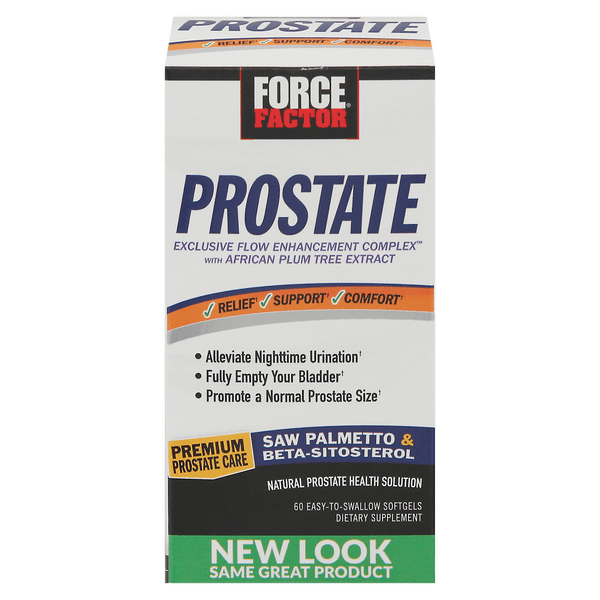 Force Factor Prostate Softgels