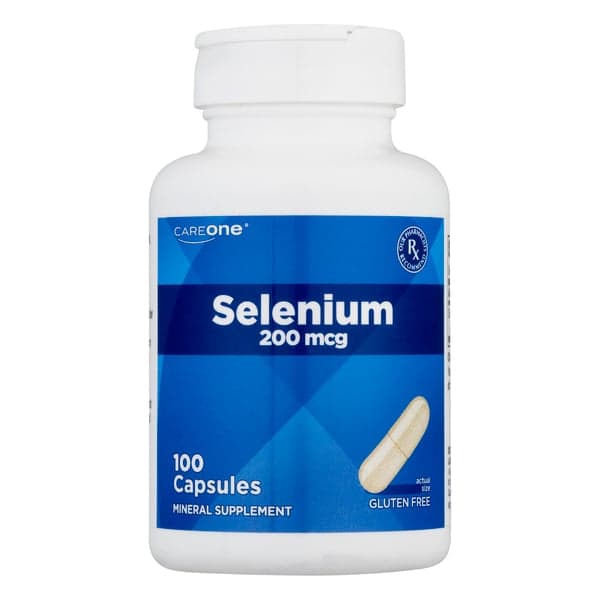 Careone Selenium 200 Mcg Capsules Gluten Free