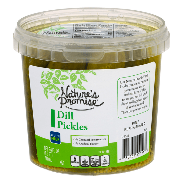 Nature'S Promise Dill Pickles Gluten Free