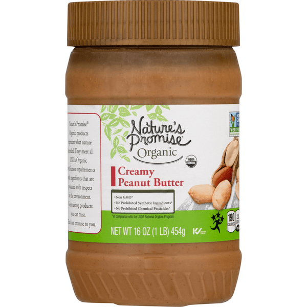 Nature'S Promise Peanut Butter Creamy Organic