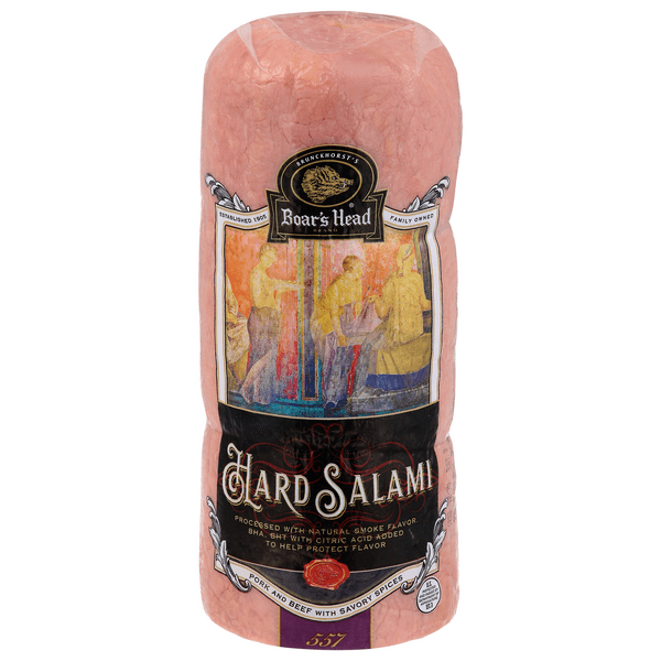 Boar'S Head Deli Salami Hard (Shaved