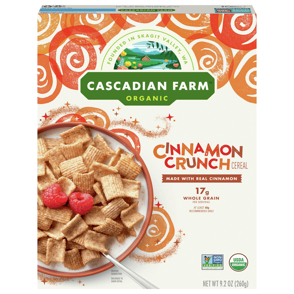 Is it Coconut Free? Cascadian Farm Organic Cinnamon Crunch Cereal