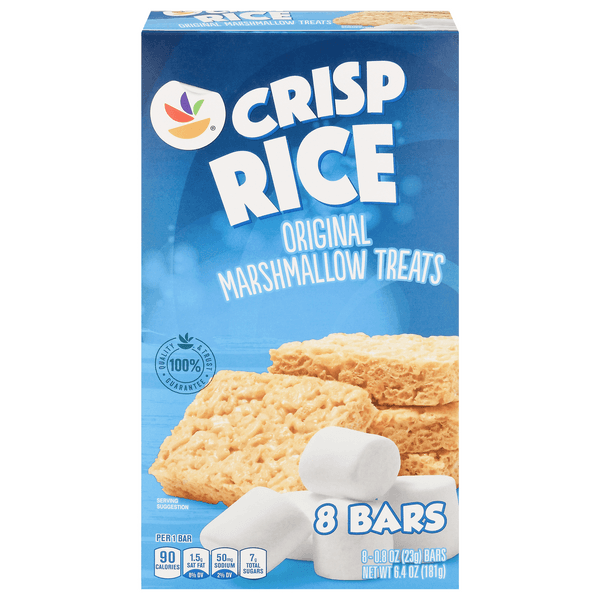 Stop & Shop Crisp Rice Marshmallow Treats Bars Original