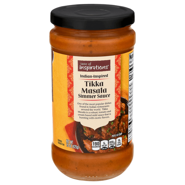 Taste Of Inspirations Simmer Sauce Tikka Masala