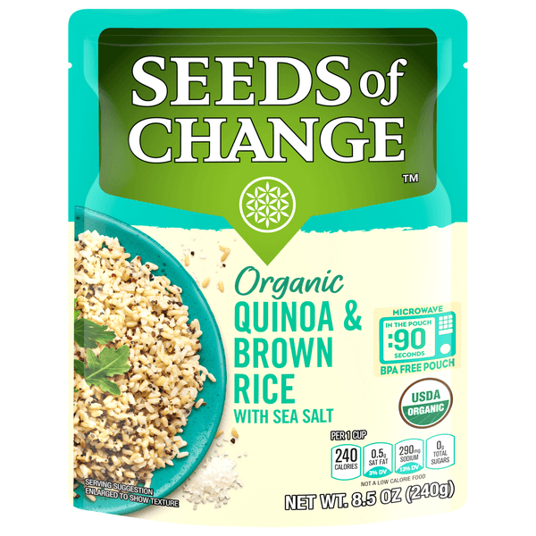 Seeds Of Change Organic Quinoa And Brown Rice With Sea Salt