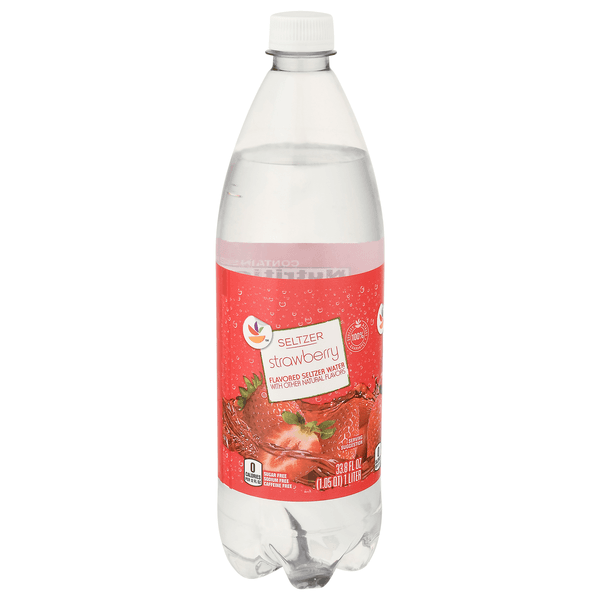 Stop & Shop Strawberry Seltzer Water
