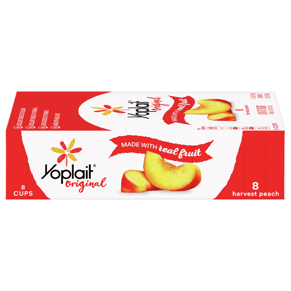 Yoplait Original Harvest Peach Yogurt Cup Low Fat
