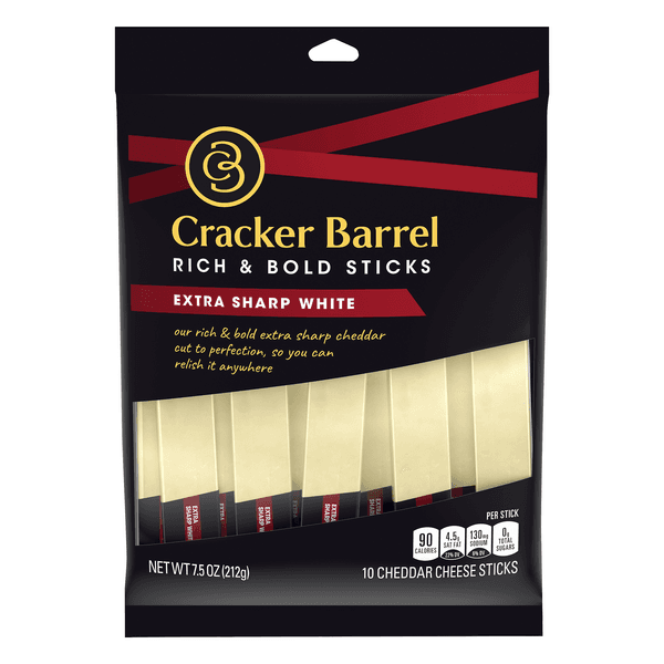 Cracker Barrel Extra Sharp White Cheese
