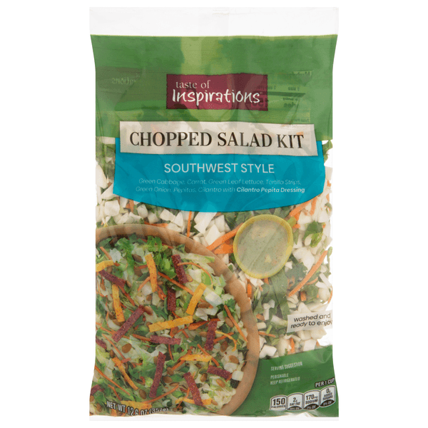 Taste Of Inspirations Chopped Southwest Style Salad Kit