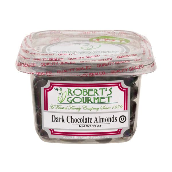 Robert'S Gourmet Dark Chocolate Almonds
