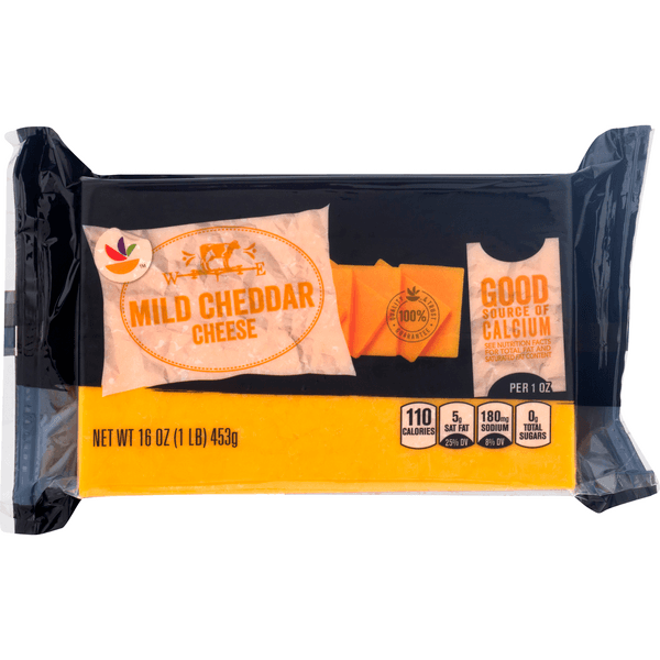 Stop & Shop Cheddar Cheese Mild Yellow Chunk