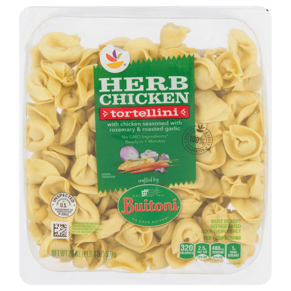 Our Brand Crafted By Buitoni Pasta Tortellini Herb Chicken Fresh