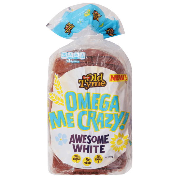 Schmidt Old Tyme Omega Me Crazy! Awesome White Bread