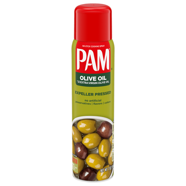 Is it Dairy Free? Pam Extra Virgin Olive Oil Nonstick Cooking & Baking Spray, Expeller Pressed