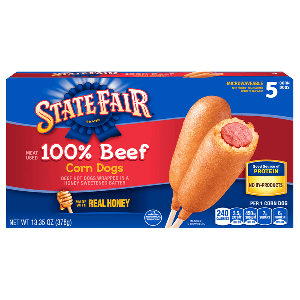 State Fair Corn Dogs 100% Beef