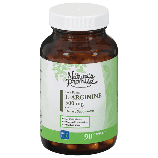 Nature'S Promise L-Arginine Capsules Gluten Free