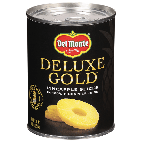 Del Monte Gold Pineapple Slices In Juice