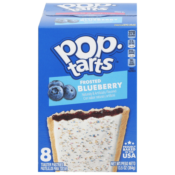 Is it MSG Free? Pop-tarts Toaster Pastries Breakfast Foods Frosted Blueberry