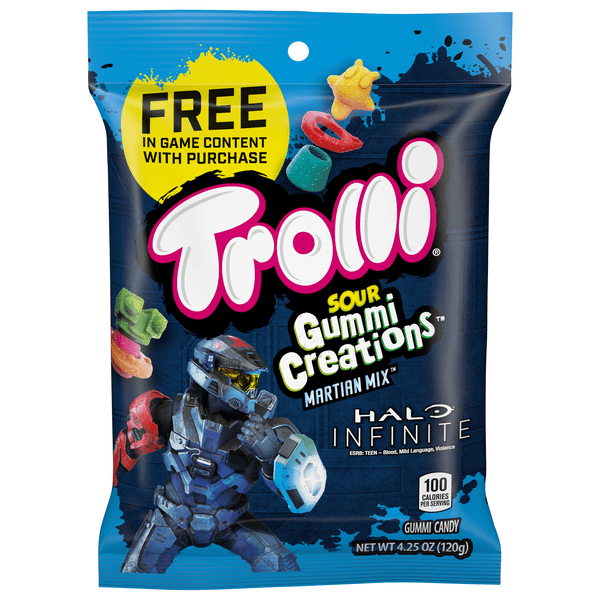 Trolli Sour Gummi Creations Candy Martian Mix