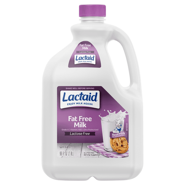 Lactaid Milk Lactose Free Fat Free