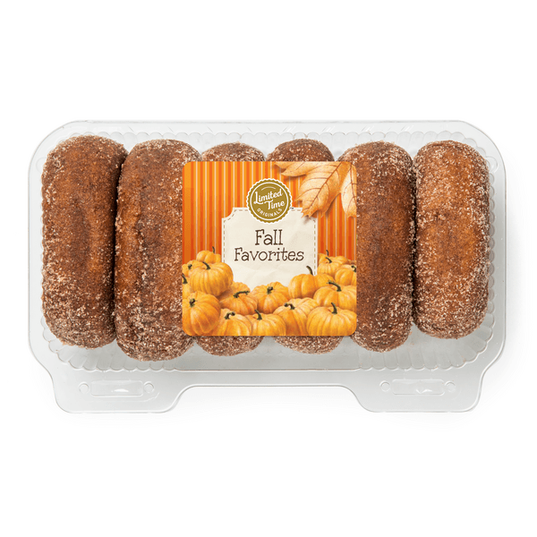 Limited Time Originals Fall Favorites Donuts Pumpkin