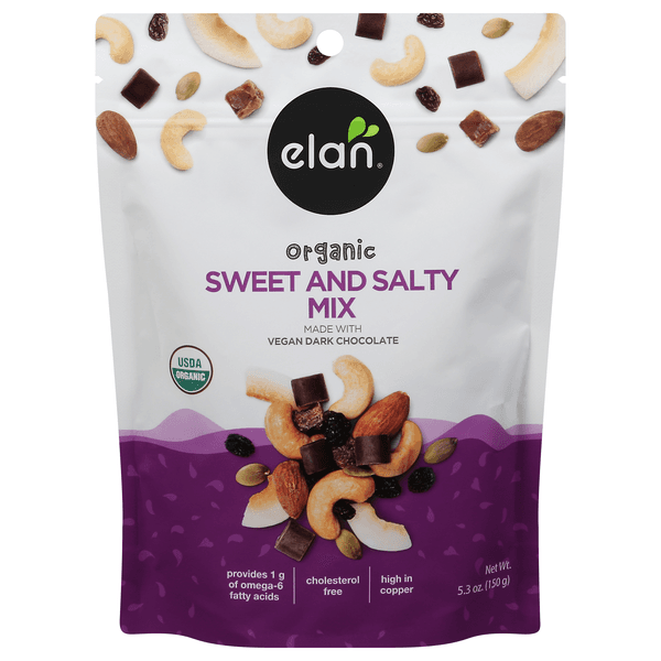 Elan Organic Sweet And Salty Snack Mix