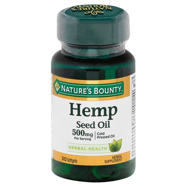 Nature'S Bounty Hemp Seed Oil