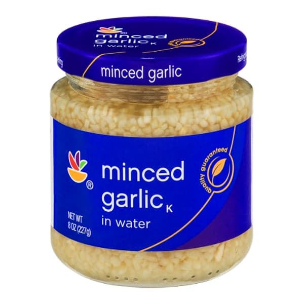 Stop & Shop Garlic Minced In Water