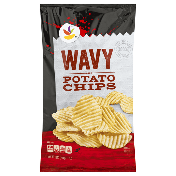 Stop & Shop Potato Chips Wavy