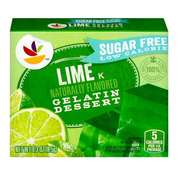 Stop & Shop Gelatin Dessert Lime Sugar Free