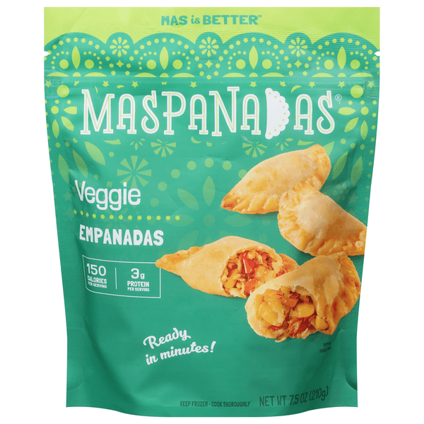 Mas Panadas Empanadas Veggie