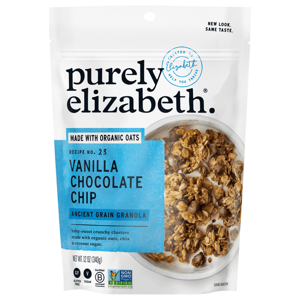 Is it Emulsifier Free? Purely Elizabeth Ancient Grain Granola Vanila Chocolate Chip