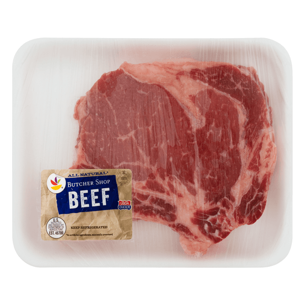 Giant Usda Choice Beef Rib Eye Steak Bone-In Fresh