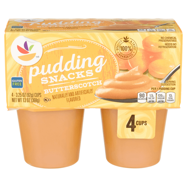Stop & Shop Pudding Cups Butterscotch