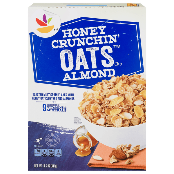 Stop & Shop Honey Crunchin' Oats Cereal Almond