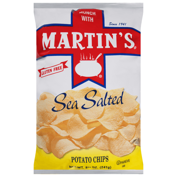 Martin'S Potato Chips Sea Salted