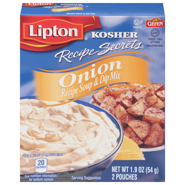Lipton Recipe Secrets Kosher Soup & Dip Mix Onion