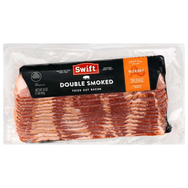 Swift Double Smoked Bacon Hickory Thick Cut