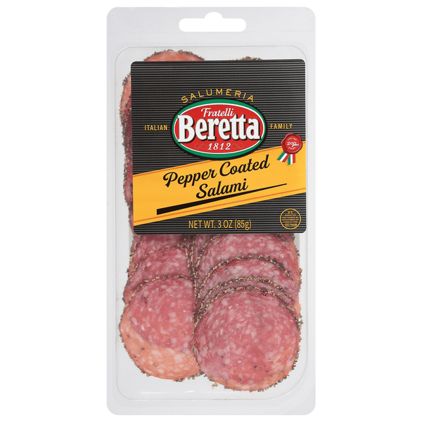 Fratelli Beretta Pepper Coated Salami