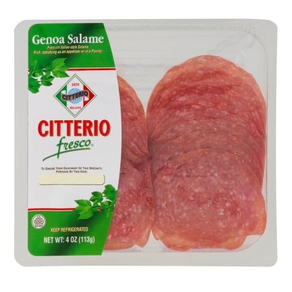 Citterio Fresco Genoa Salame